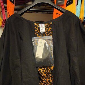 Ladies African Attire Top with Headwrap